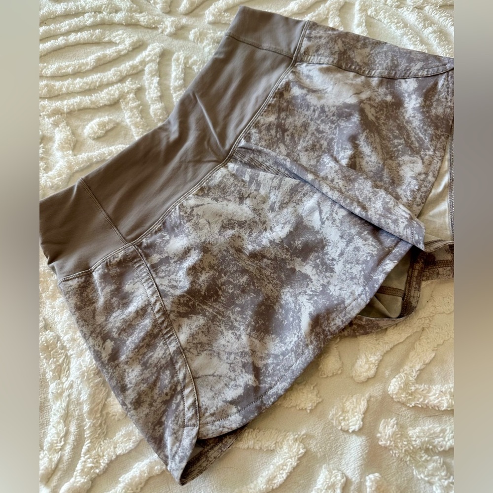 Lululemon Gray Speed Up Shorts